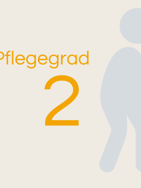 Pflegegrad 2 - erhebliche Beeinträchtigung der Selbstständigkeit